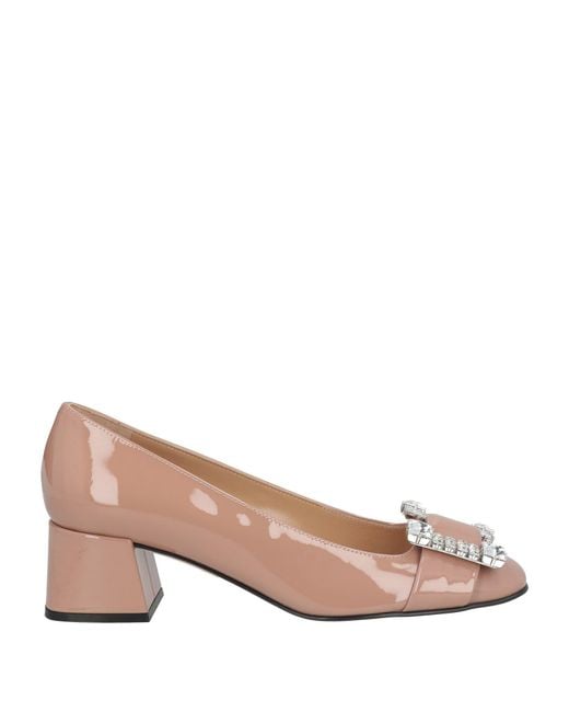 Sergio Rossi Pink Pumps Leather