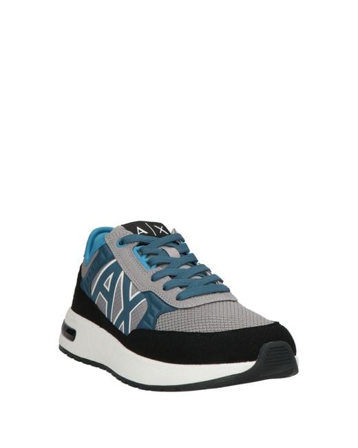 ARMANI EXCHANGE Blue Trainers for men