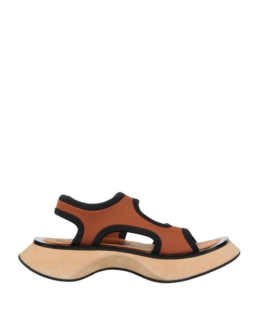 Proenza Schouler Brown Sandals
