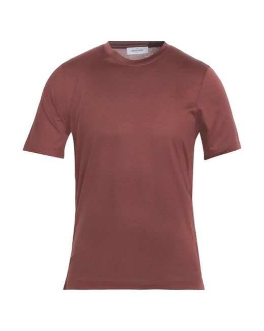 Gran Sasso Red T-shirt for men
