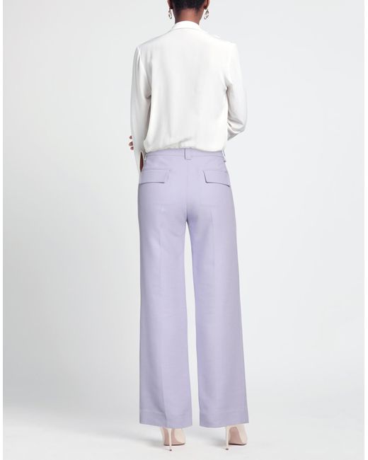 Victoria Beckham Purple Trouser