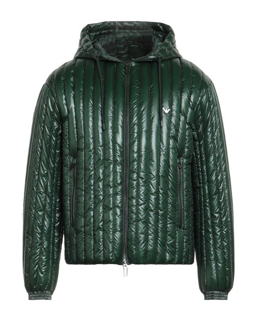 Emporio Armani Green Puffer for men