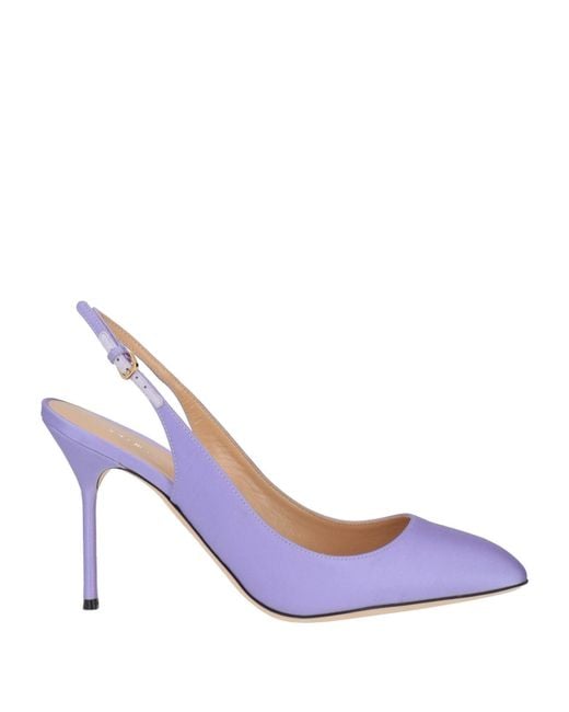 Sergio Rossi Purple Pumps