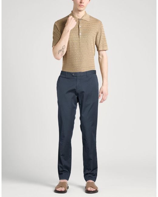 Alviero Martini 1A Classe Blue Trouser for men