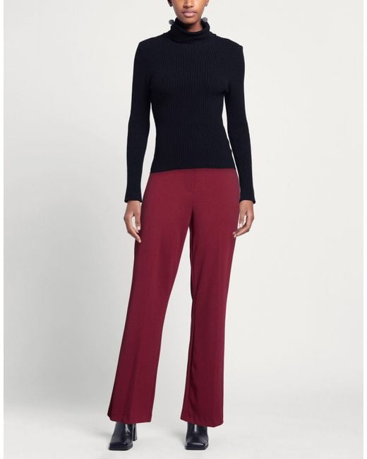 Joseph Ribkoff Red Pants Polyester, Elastane