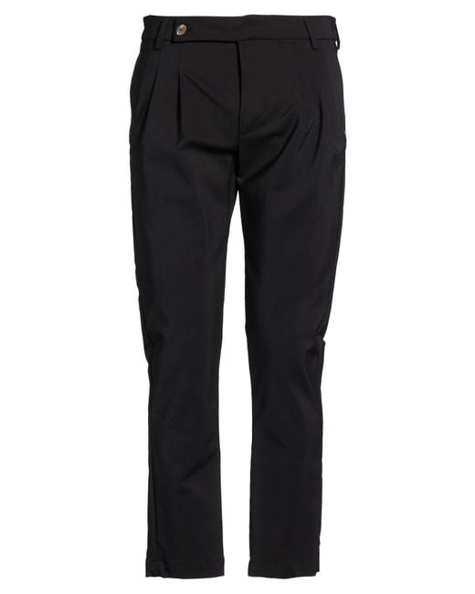 Entre Amis Black Pants for men