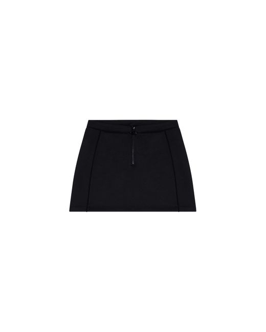 Mini-jupe DIESEL en coloris Black