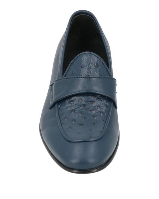 MICH SIMON Blue Loafer for men