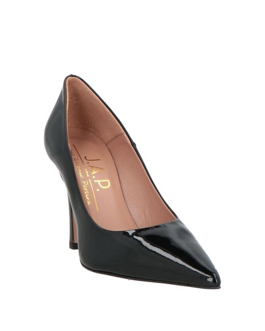 J.A.P. JOSE ANTONIO PEREIRA Black Pumps Leather