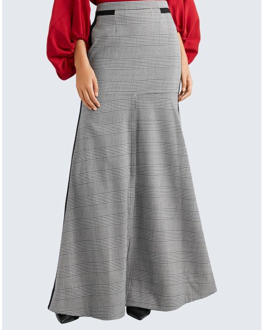 Hellessy Gray Maxi Skirt