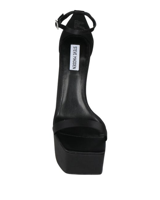 Steve Madden Black Sandals