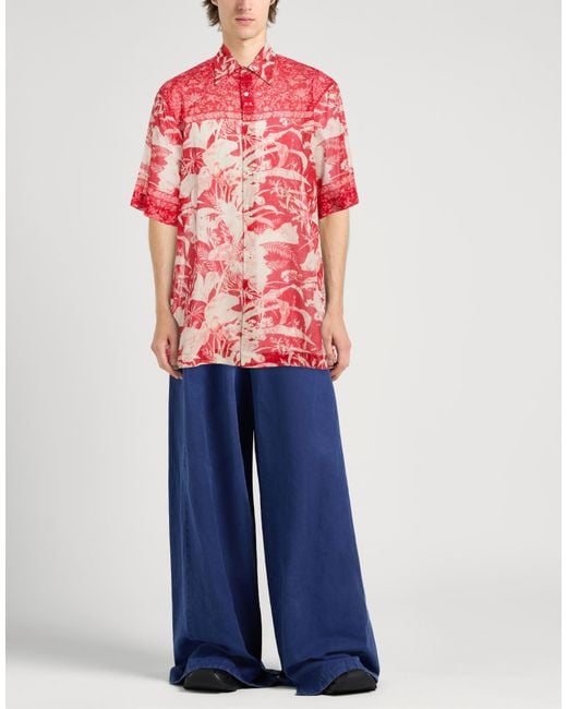 Pierre Louis Mascia Red Shirts for men