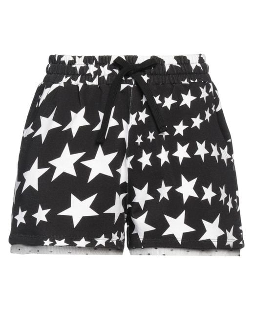 RED Valentino Black Shorts & Bermuda Shorts