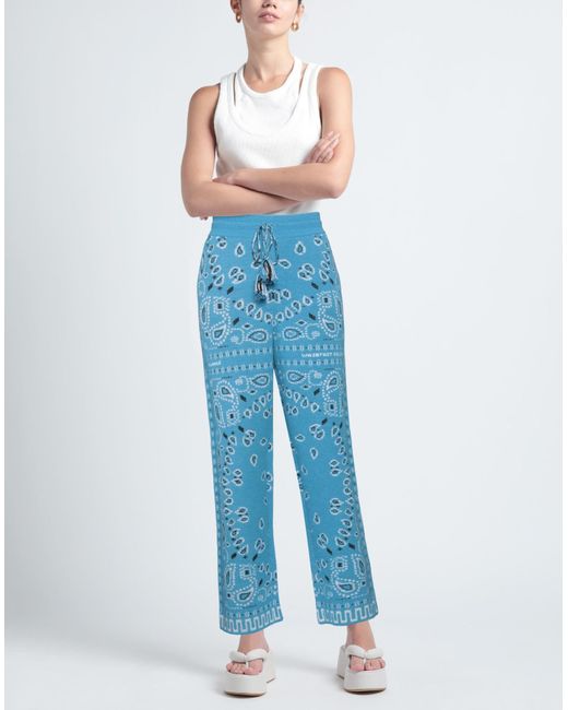 Alanui Blue Trouser