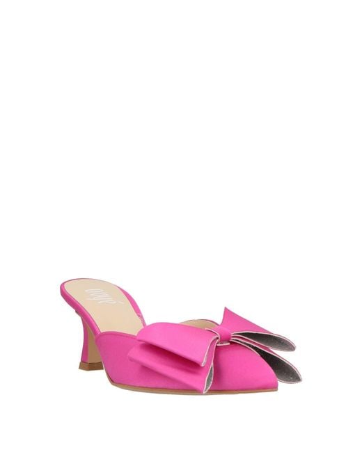 Ovyè Pink Mules & Clogs