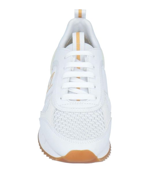 EA7 White Trainers for men
