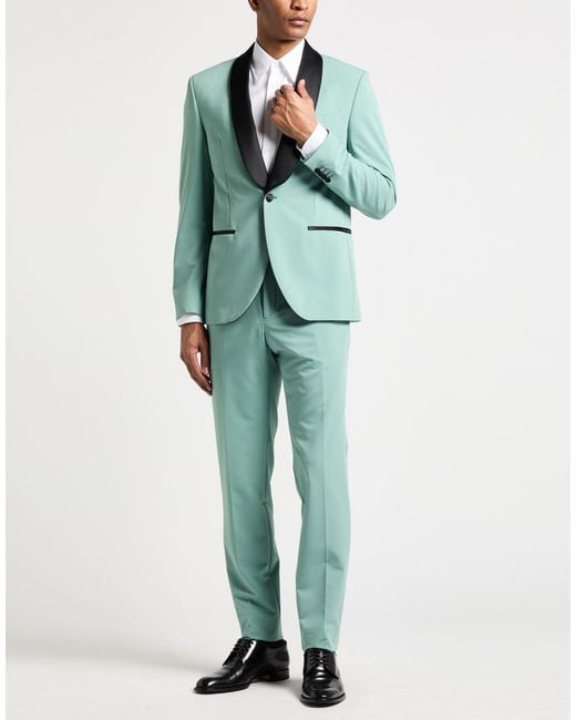 Manuel Ritz Green Suits for men