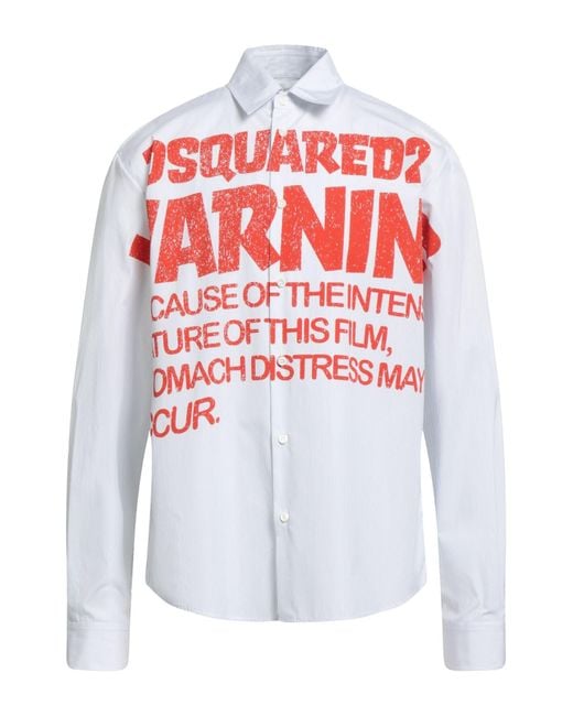DSquared² White Shirts for men