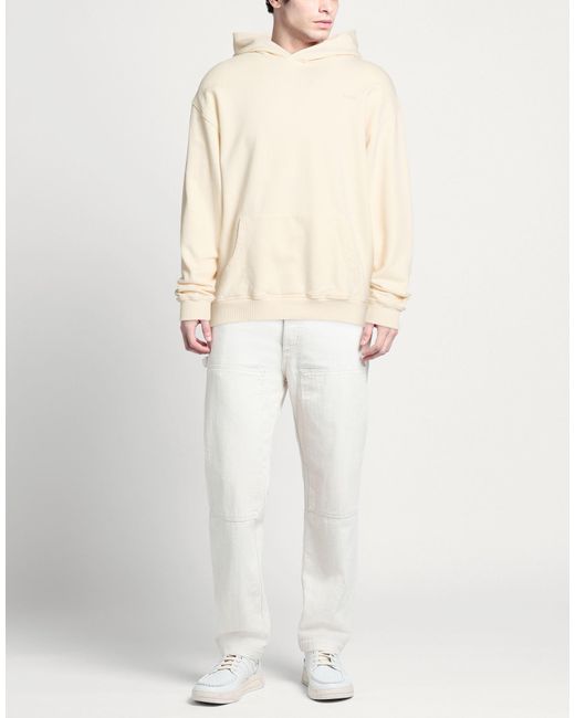 Forét Natural Ivory Sweatshirt Organic Cotton for men