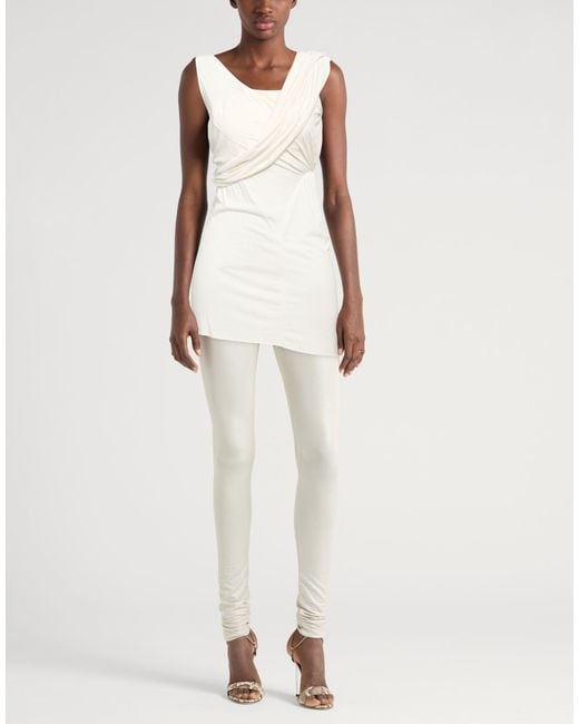 Rick Owens White Top Viscose