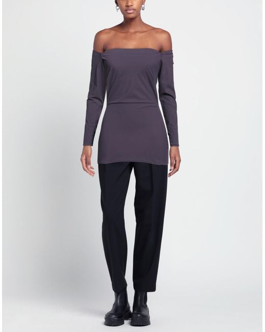 La Petite Robe Di Chiara Boni Purple Top