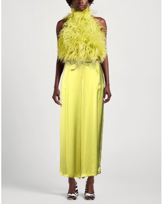 Pomandère Yellow Pants Viscose
