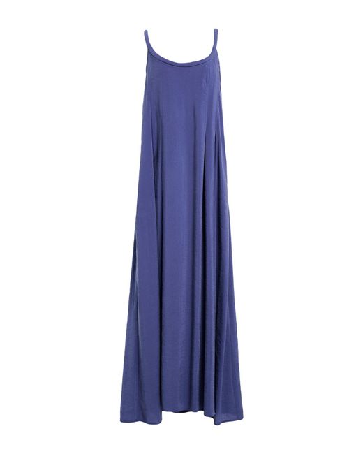Alpha Studio Purple Maxi Dress Modal, Polyester