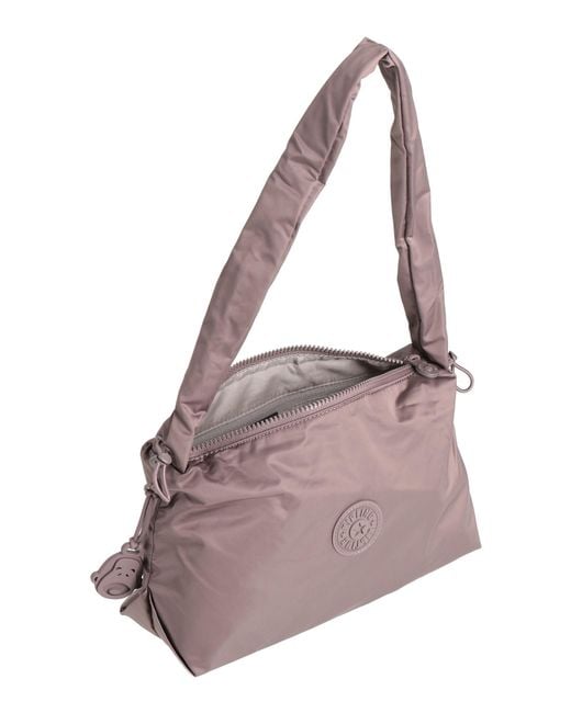 Kipling Purple Shoulder Bag Polyester