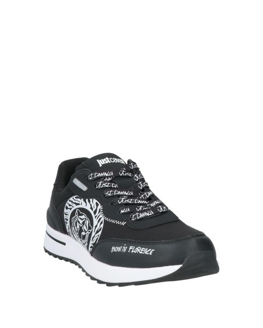 Just Cavalli Black Trainers for men