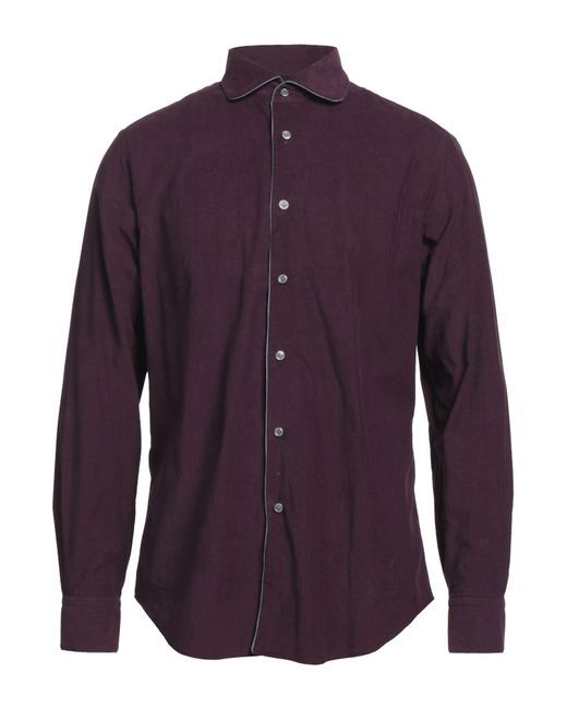 Pal Zileri Purple Shirt for men