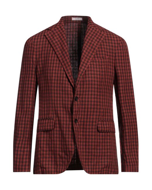 Boglioli Red Blazer for men
