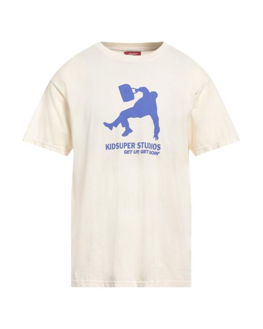 Kidsuper White T-Shirt Cotton for men