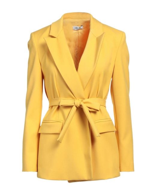 Liu Jo Yellow Suit Jacket