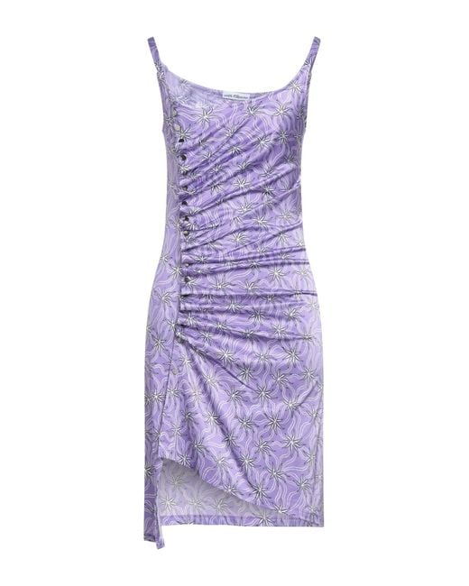 Rabanne Purple Mini Dresses