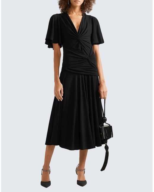 Michael Kors Black Midi Dress