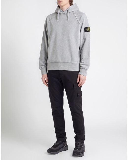 Stone Island Gray Sweatshirt for men