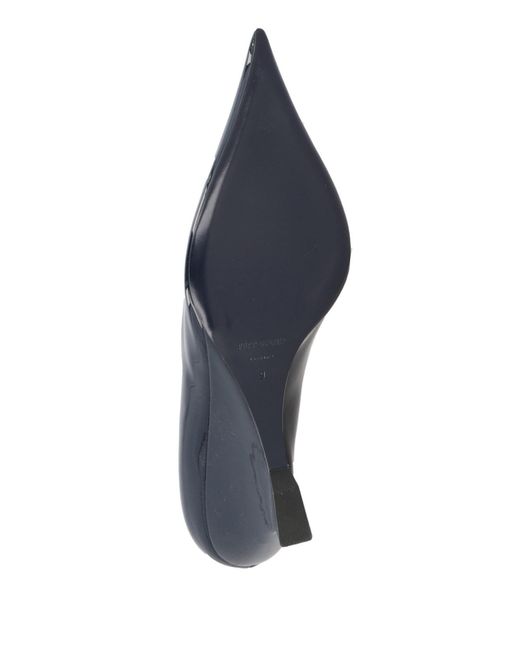 Ferragamo Blue Pumps