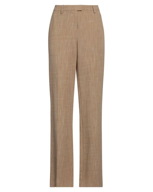 Etro Natural Pants Viscose, Polyester