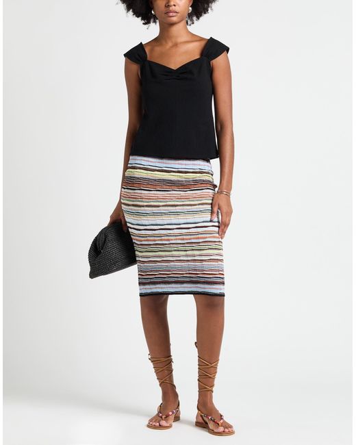 Missoni Gray Midi Skirt
