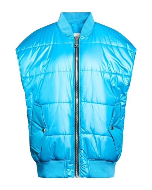 Khrisjoy Blue Vest Polyester