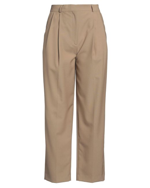 Totême  Natural Pants Recycled Polyester, Wool