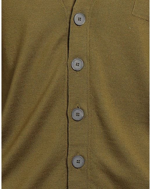 Alpha Studio Green Cardigan for men