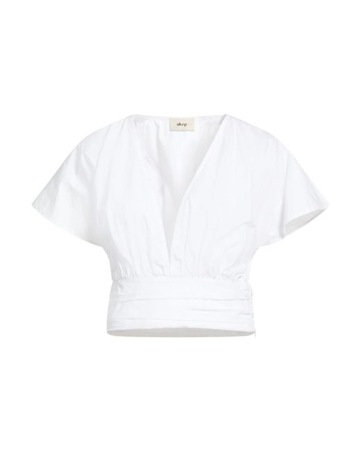 Akep White Tops