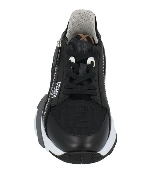 Fendi Black Flow Sneakers for men