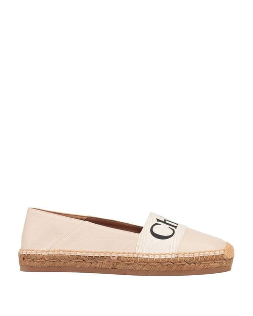 Chloé Natural Espadrilles