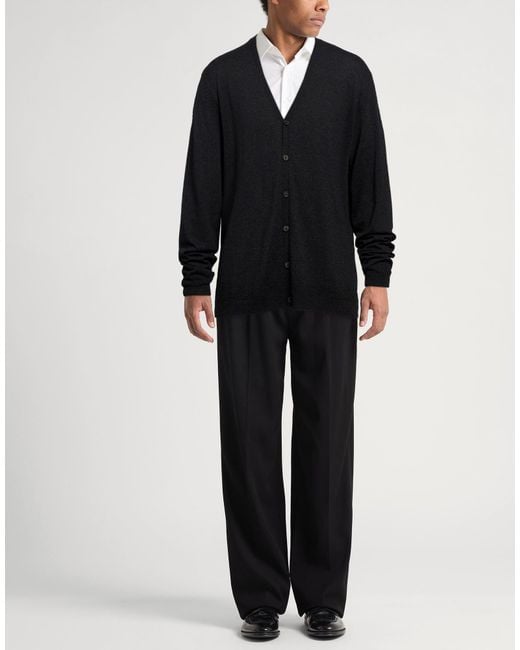 John Varvatos Black Cardigan for men