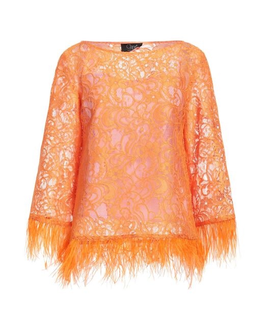 Top Clips en coloris Orange