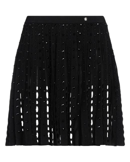 Versace Black Mini Skirt