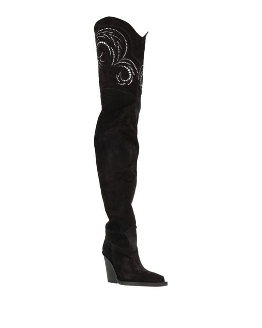 Paris Texas Black Boot