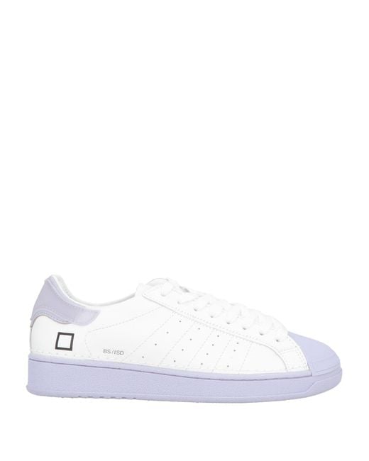 Date White Sneakers Leather